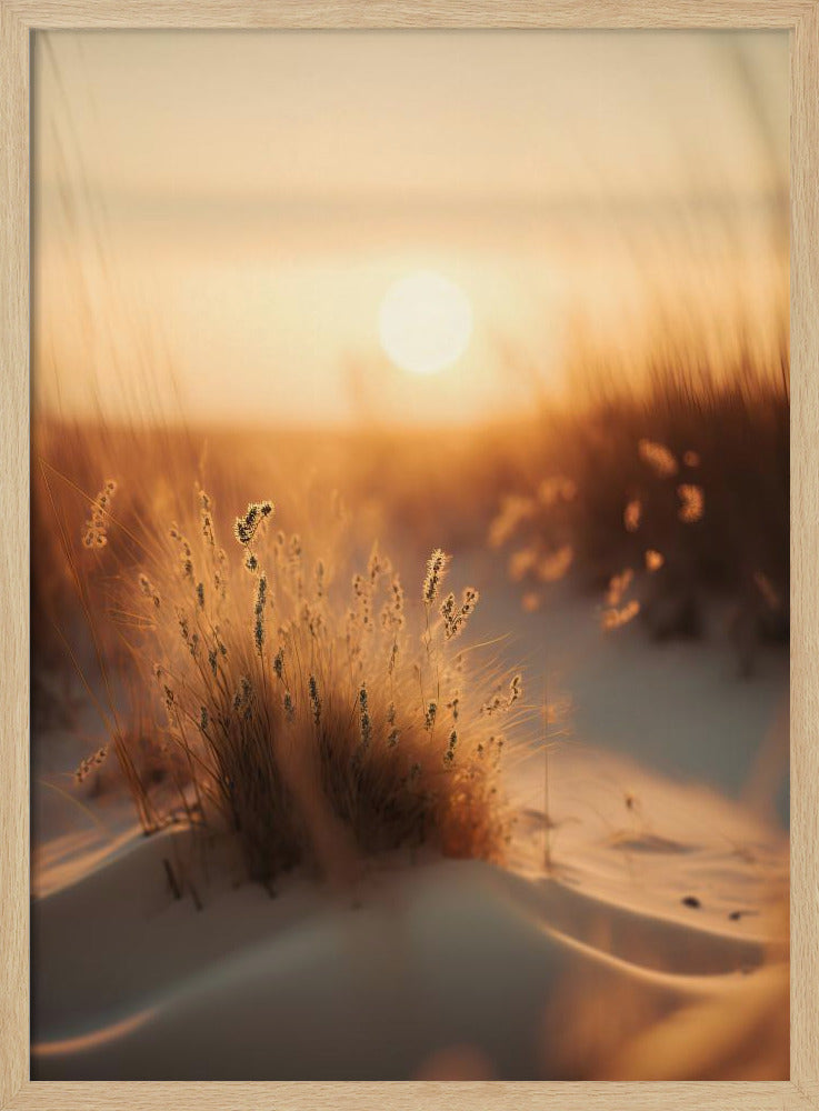 Golden Dune Whisper | Poster