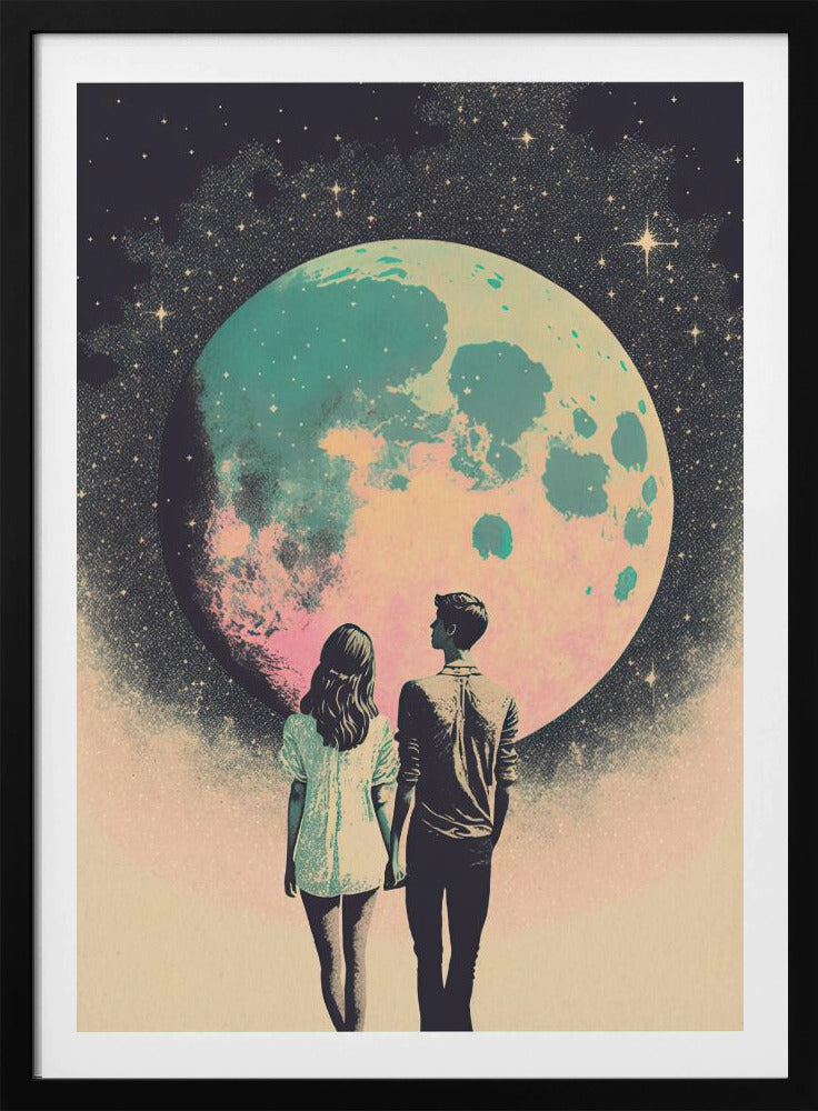 Lunar Lovers' Journey | Poster