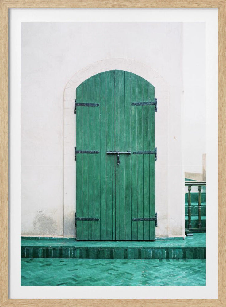 Marrakesh Green Door | Poster