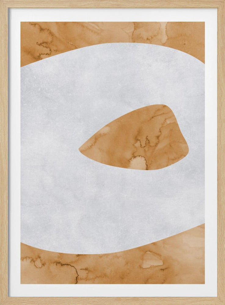Abstract Lake Crater view | Poster