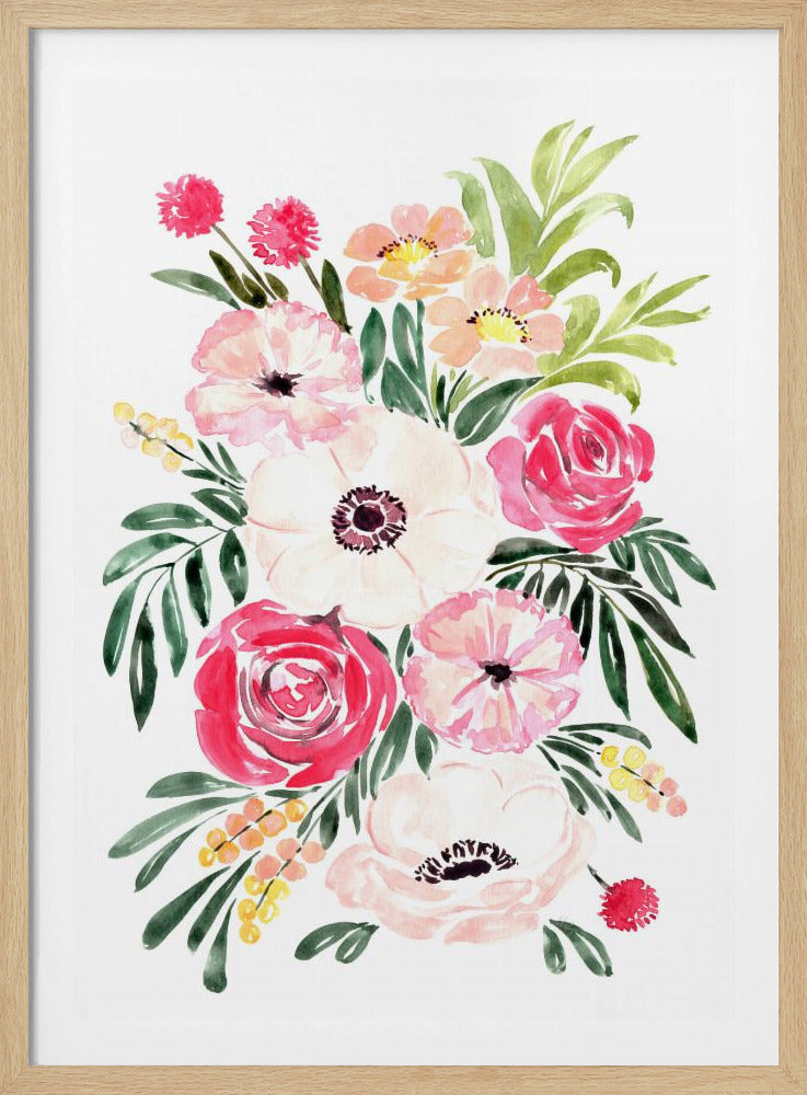 Mirja bouquet | Poster