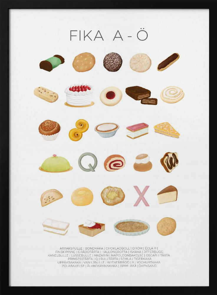 FIKA A-Ö | Poster