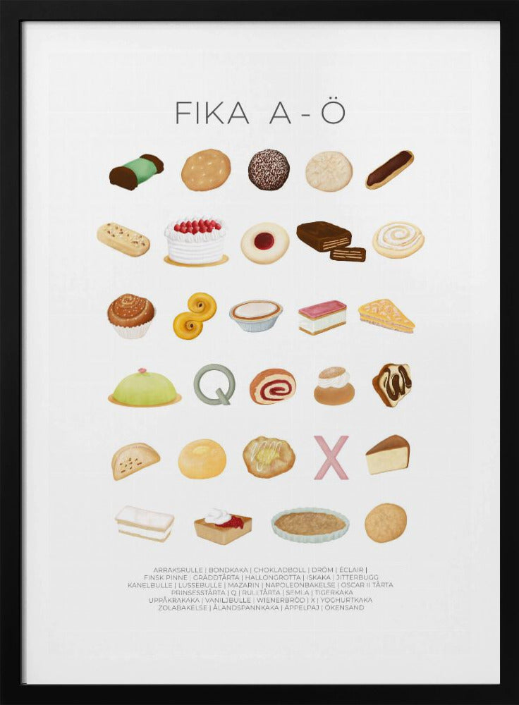 FIKA A-Ö | Poster