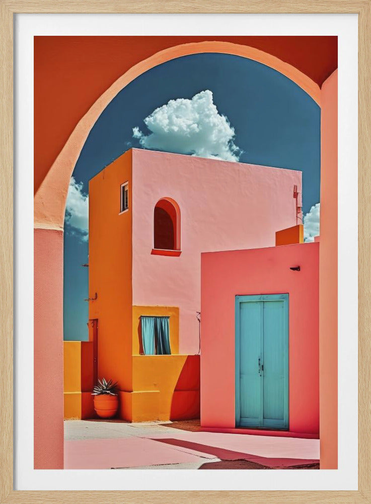 Vibrant Archway Scene | Poster