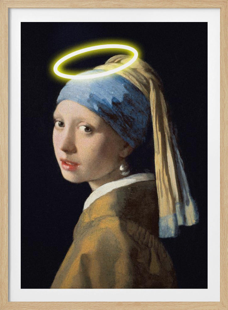 Girl With A Halo | Poster