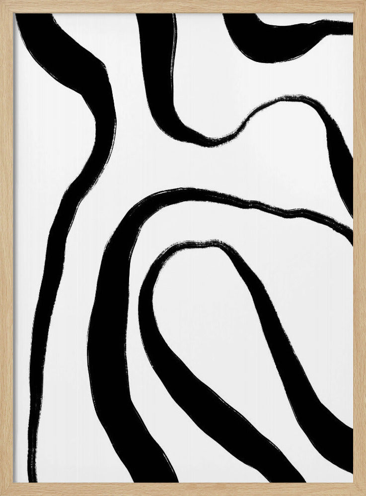 Zebra Flow Harmony | Poster