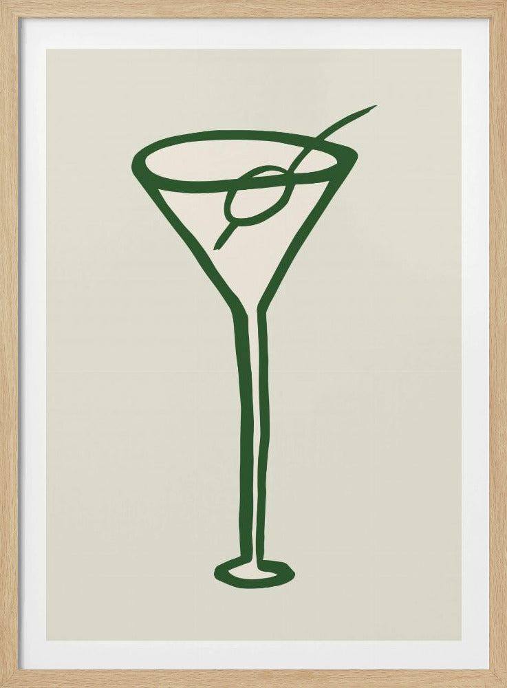 Cocktail Green | Poster