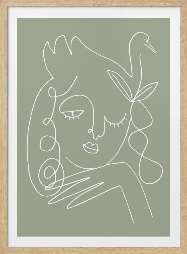 Woman Green | Poster