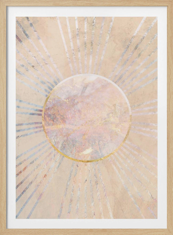 Boho Sun Rays | Poster