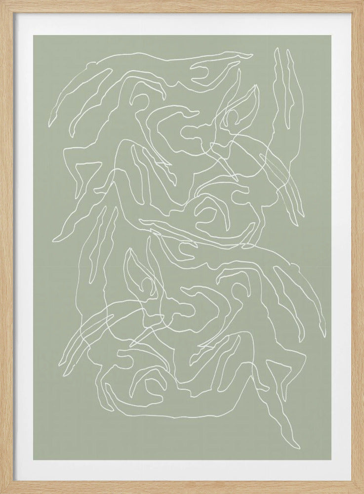 Swimmers Green | Poster