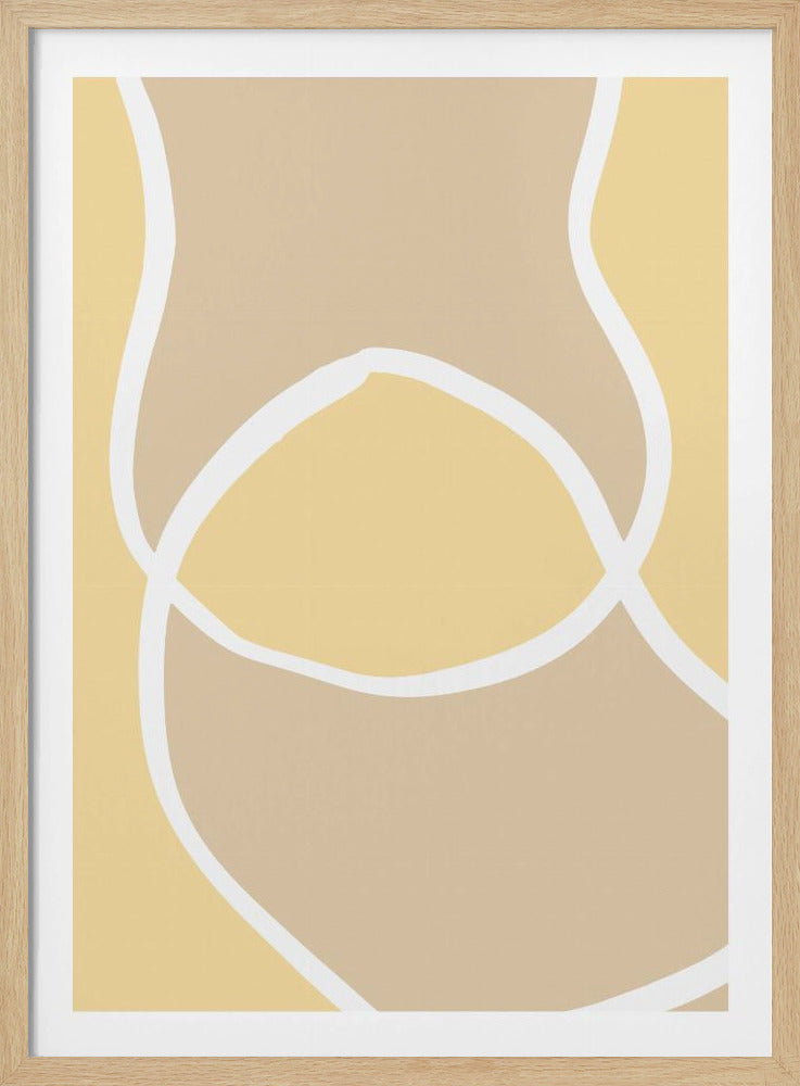 Shape 12 Yellow | Poster