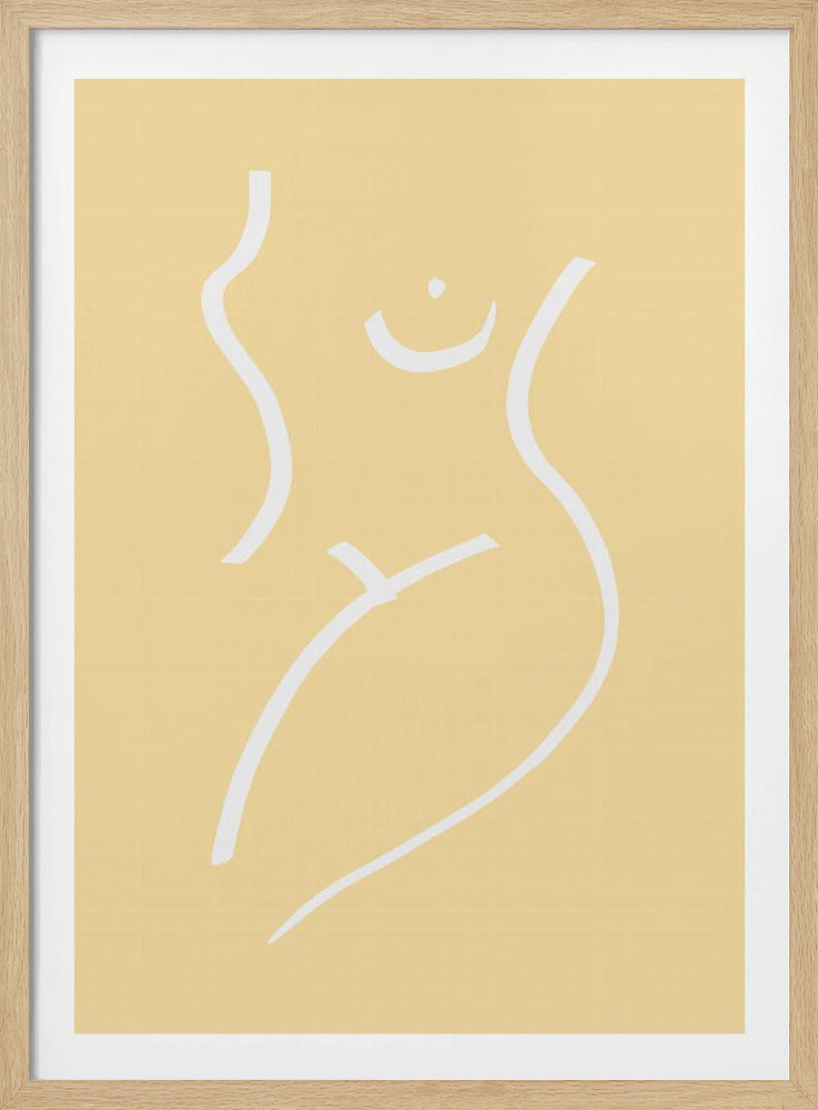 Nude Yellow | Poster