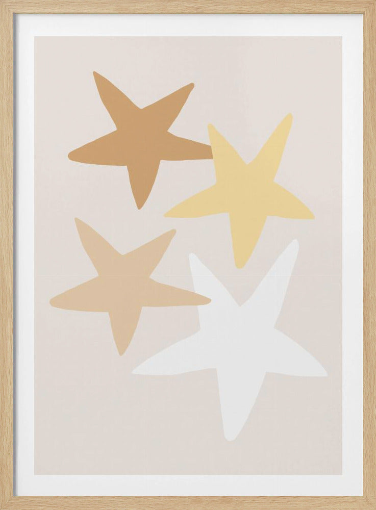 Stars Yellow | Poster
