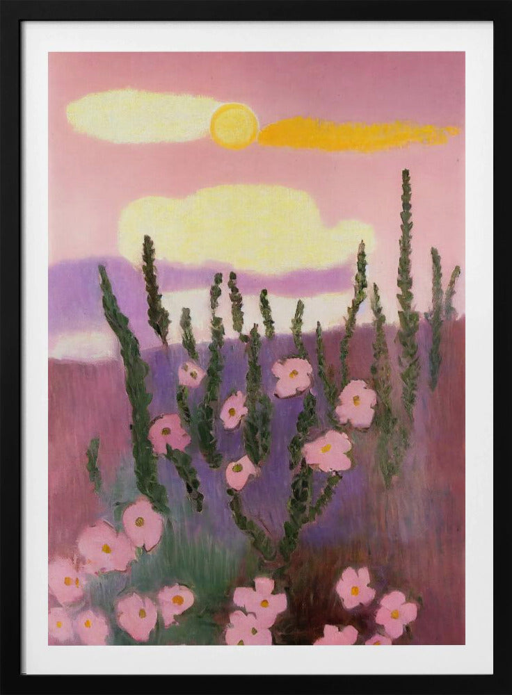 Desert Bloom Sunrise | Poster