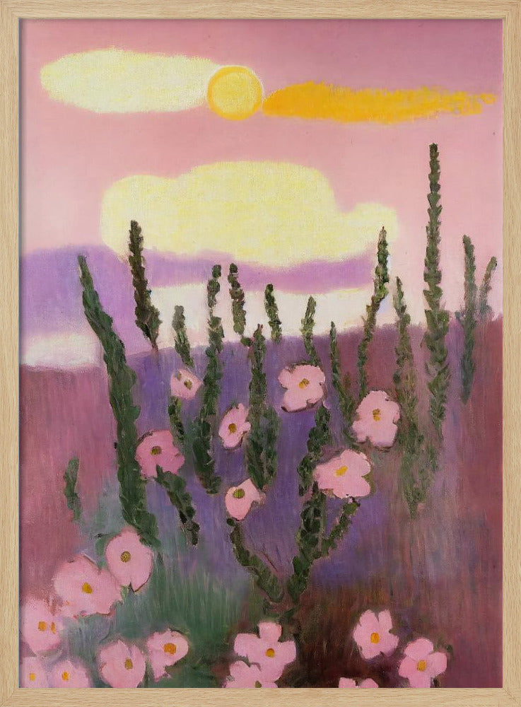Desert Bloom Sunrise | Poster