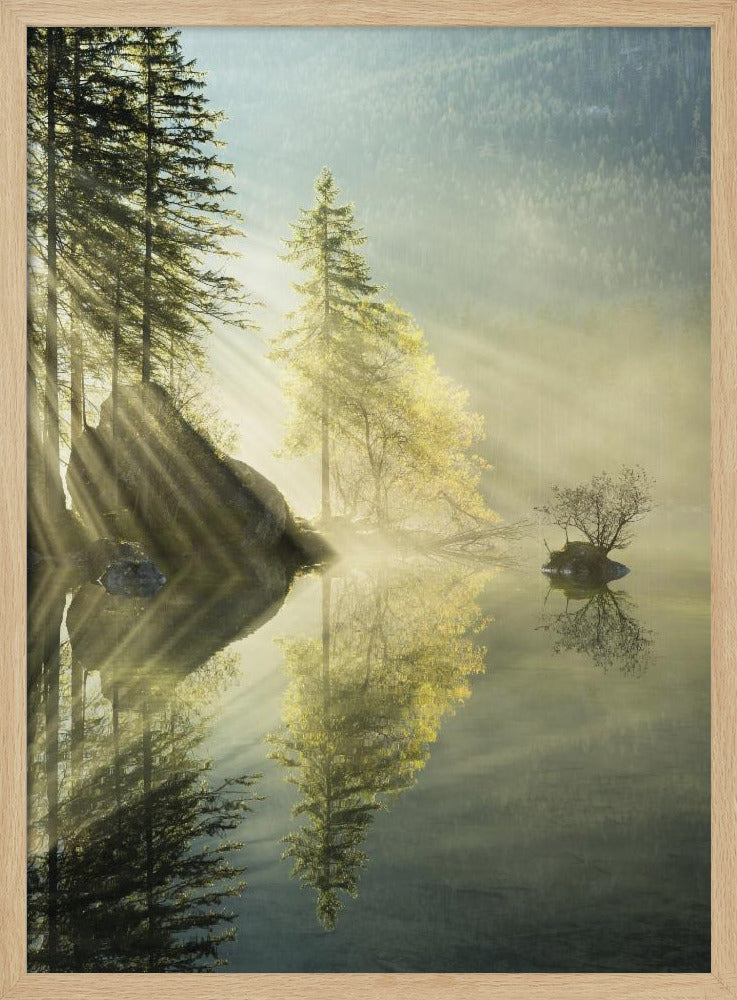 God Rays vertical | Poster