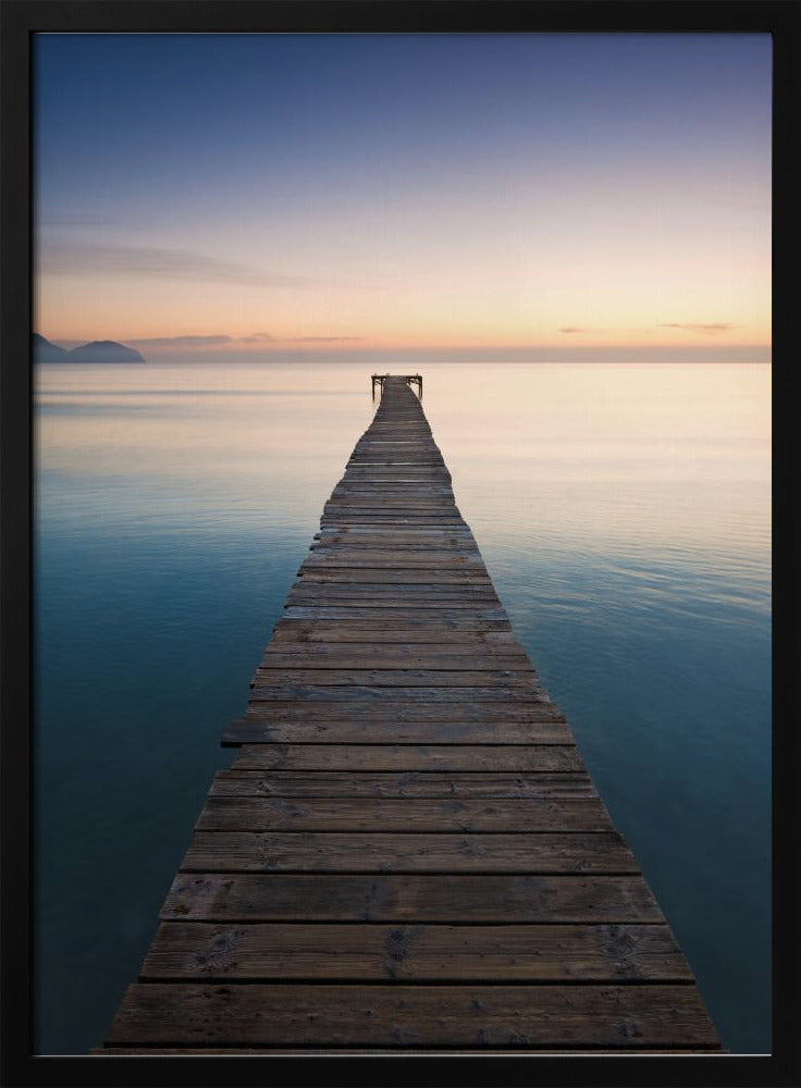 Blue Jetty | Poster