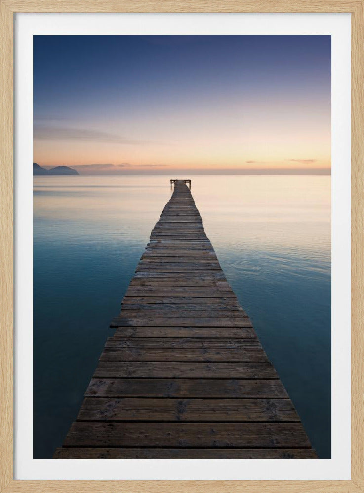 Blue Jetty | Poster