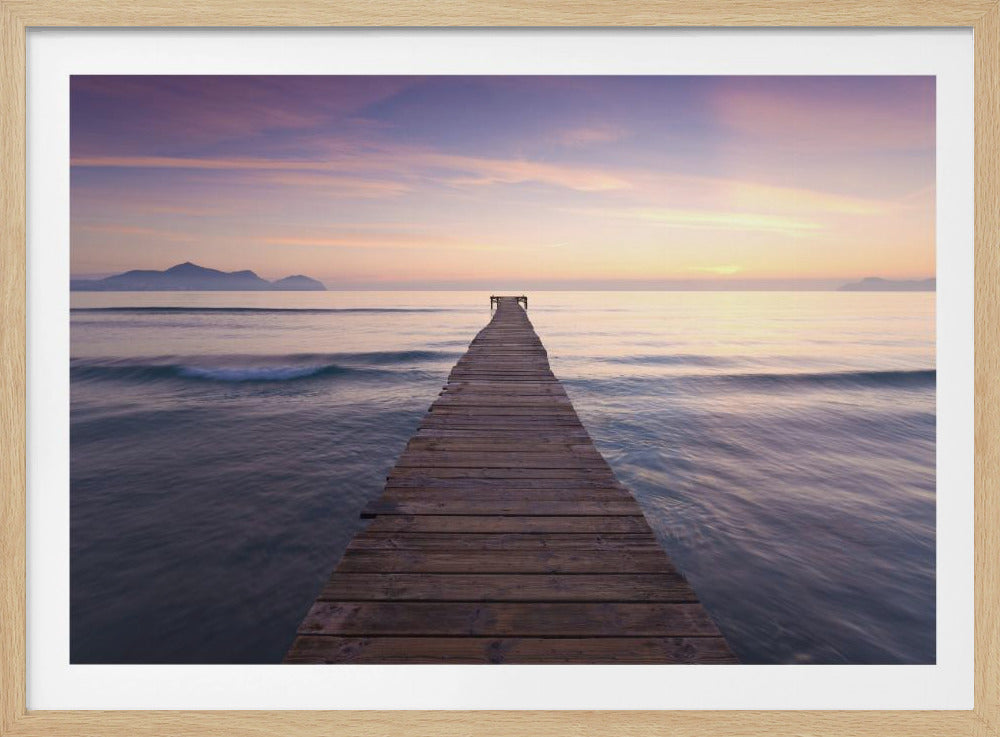 Purple Jetty | Poster