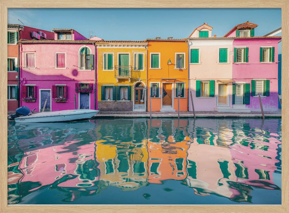 Colored Burano | Poster