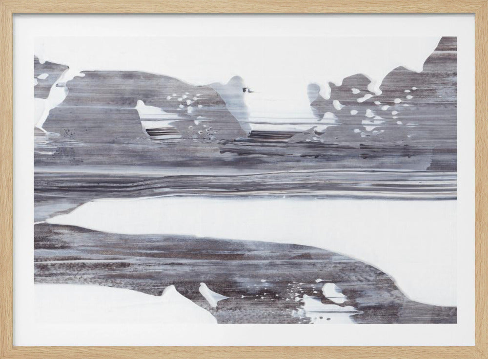 Brushstrokes In Different Shades | Poster