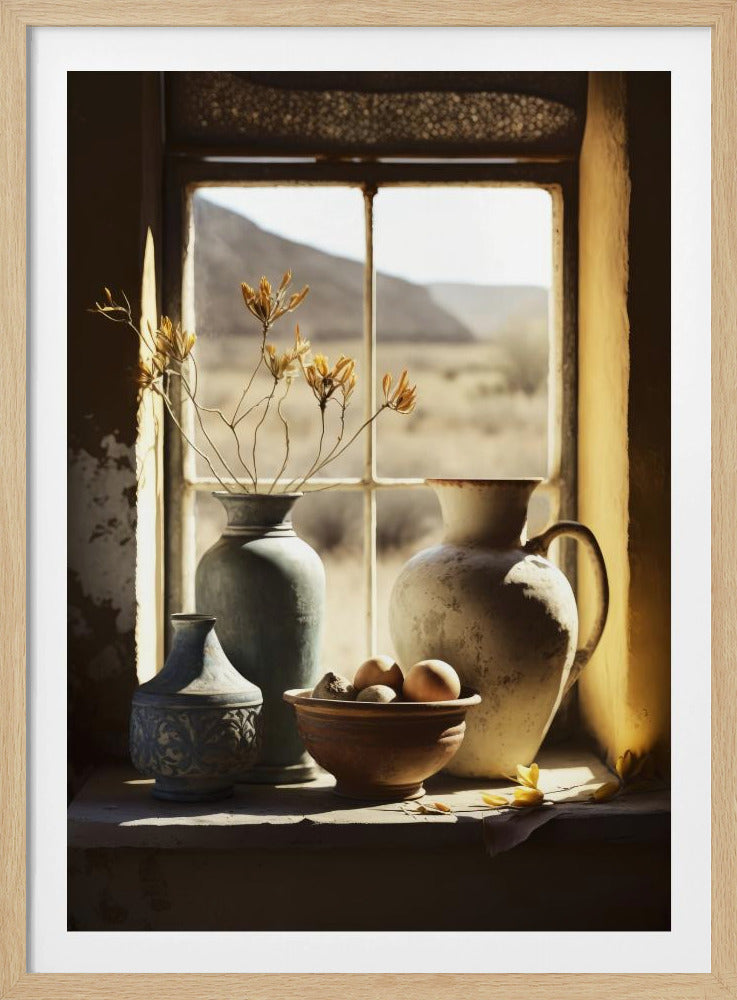 Sunlit Still Life | Poster