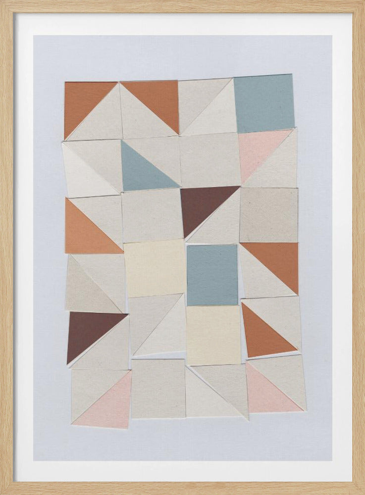 Pastel Geometrics | Poster