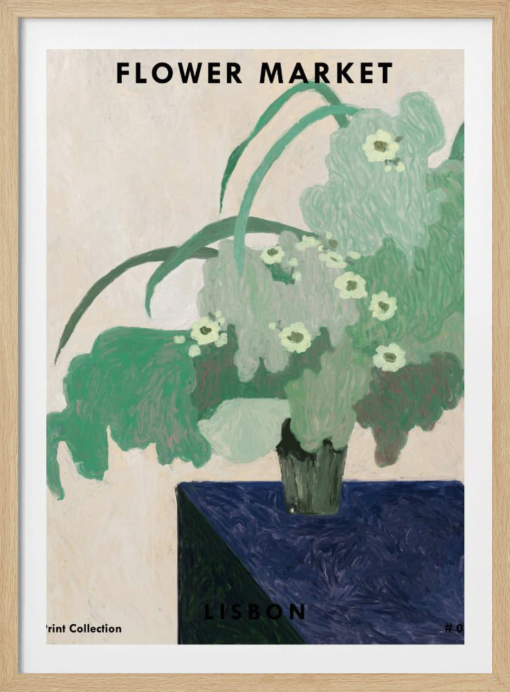 Flower Market. Lisbon | Poster