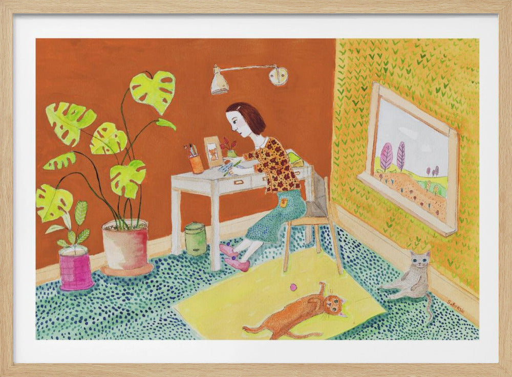 Life with Cats | Poster