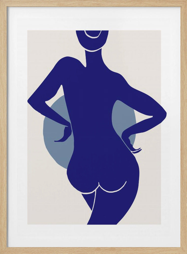 Femme Bleu | Poster