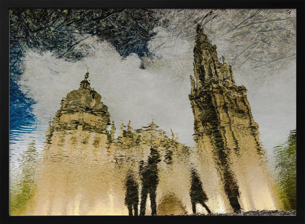 Toledo Cathedral Reflection | Poster
