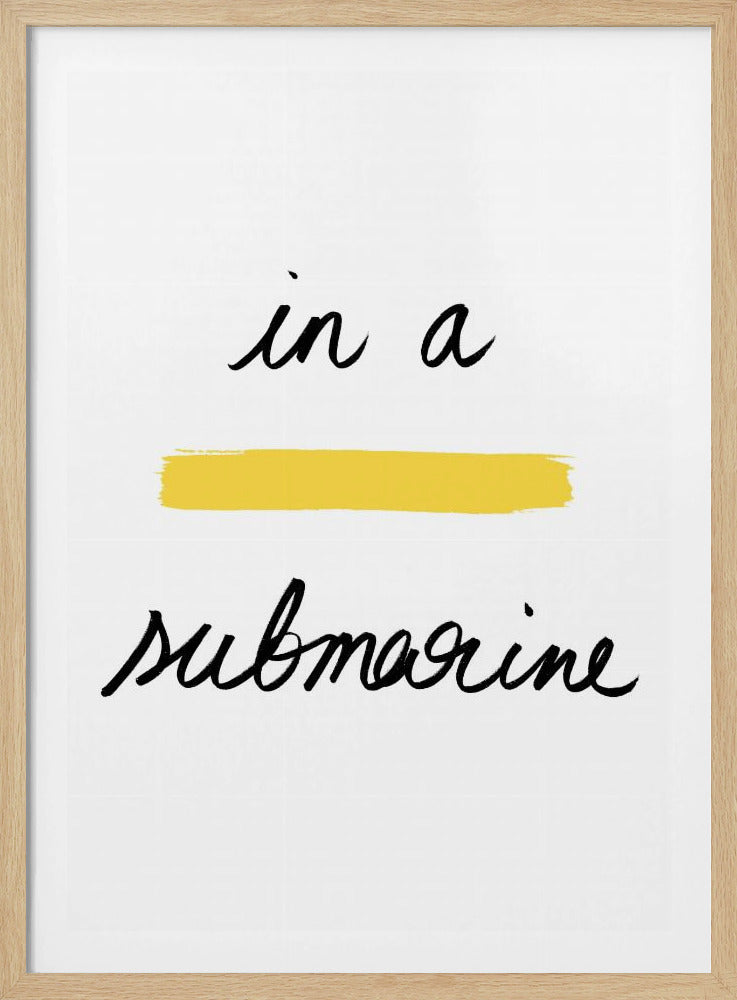 In a Yellow Submarine | Poster