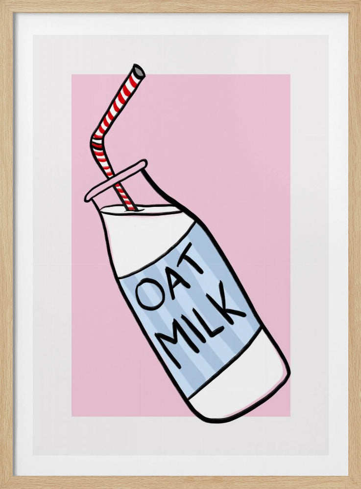 Oat Milk Delight | Poster