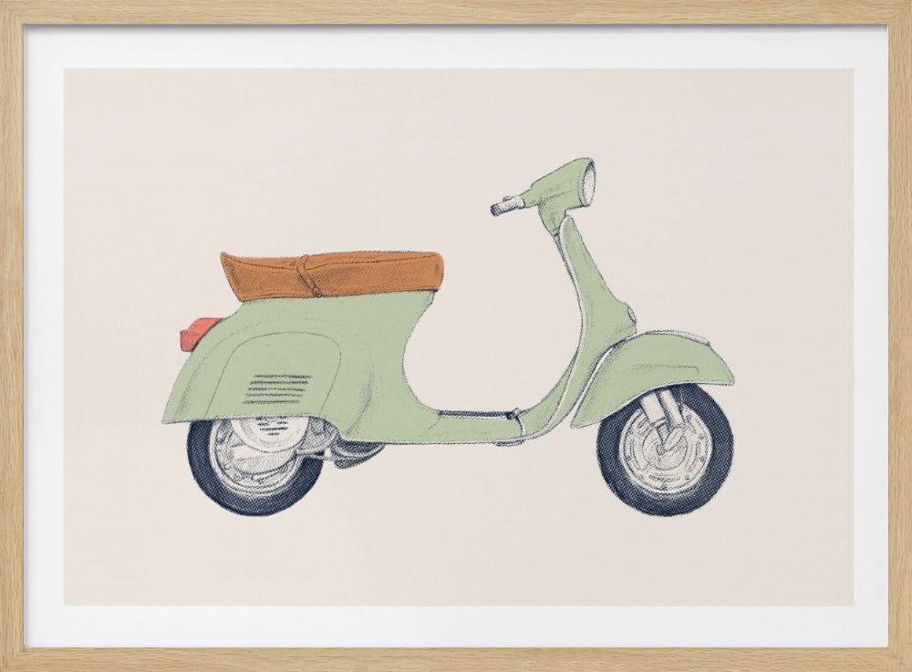 Vespa Print | Poster