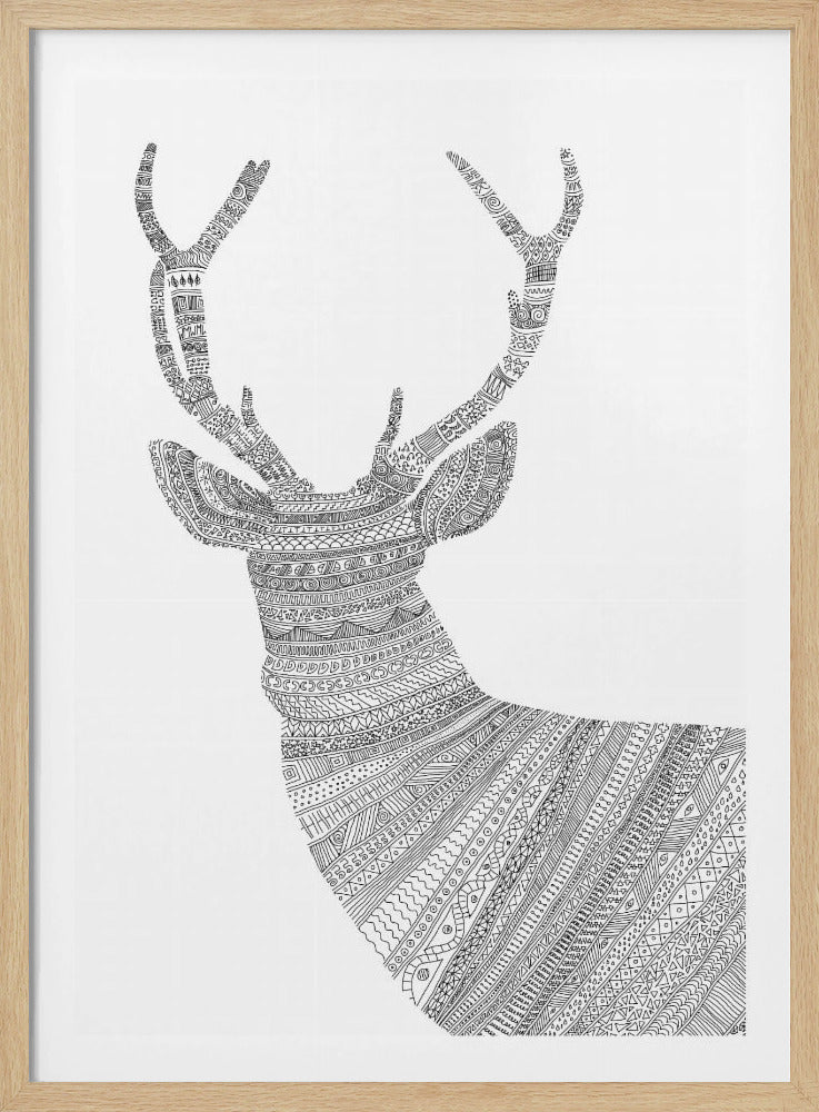Stag White | Poster