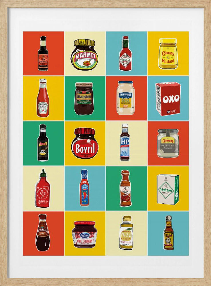 Taxonomy of Condiments | Poster