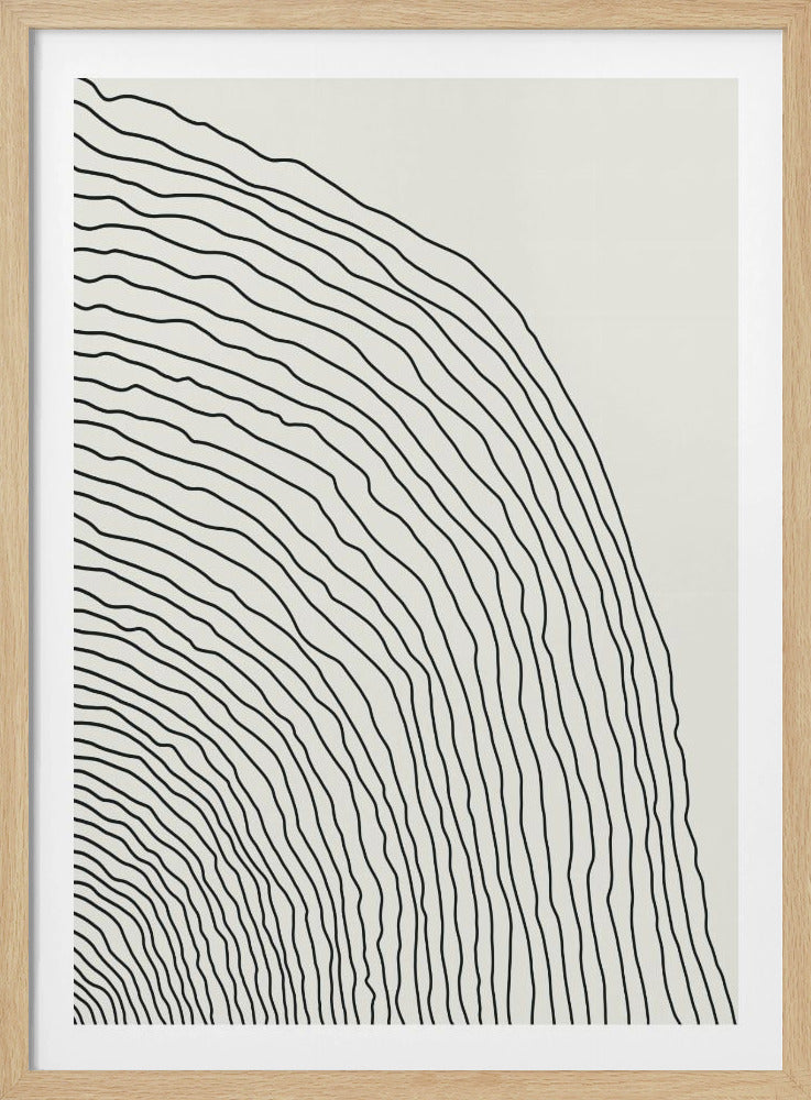 Boho Lines Series #7 | Poster