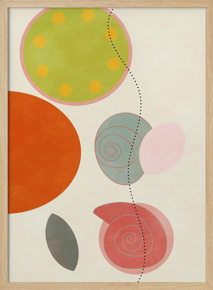 Friendly Colors Hilma 1 | Poster