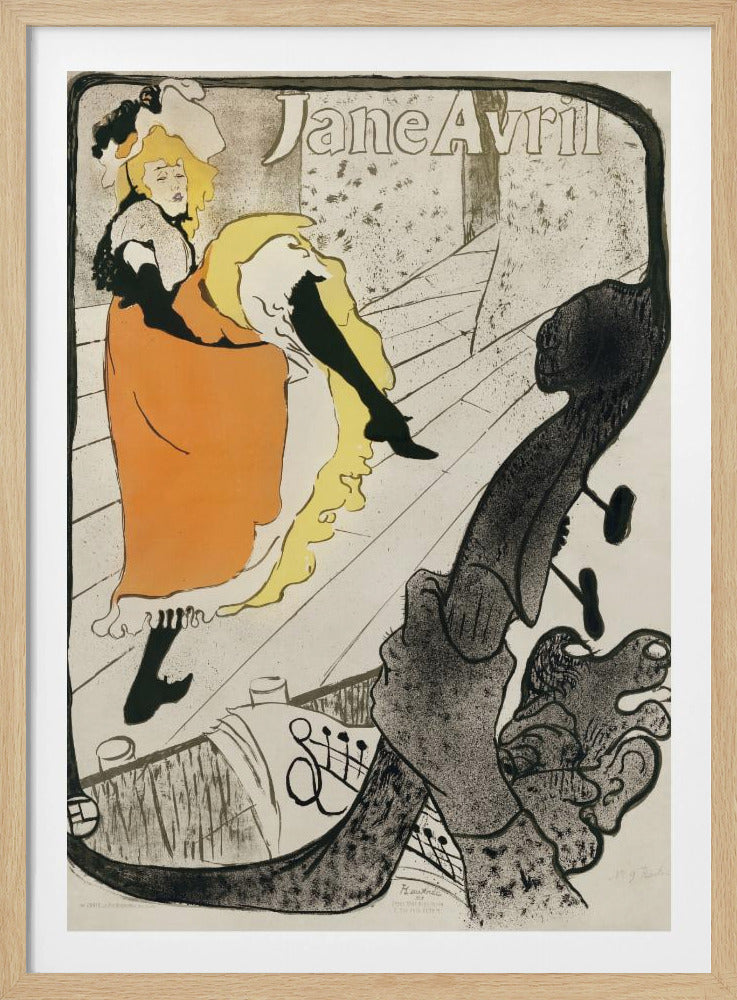 Jane Avril (1893) | Poster