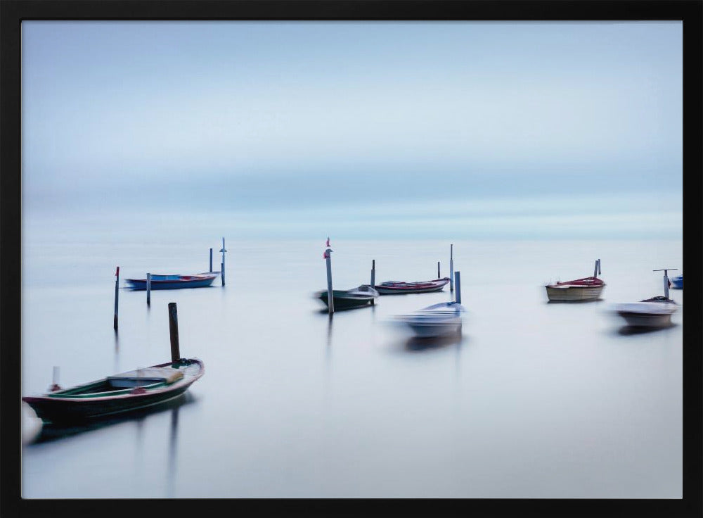 Dancing Boats II col | Poster