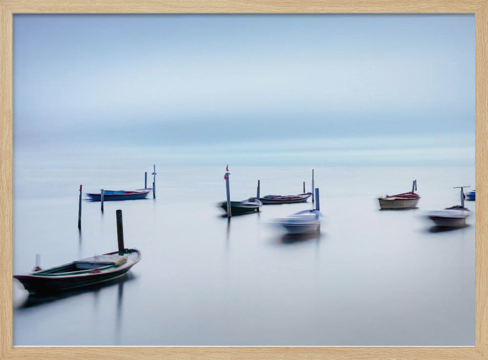 Dancing Boats II col | Poster