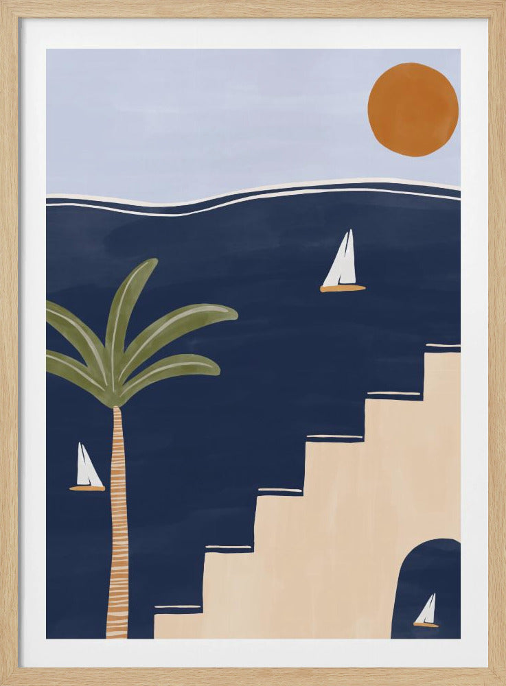 Sailboats | Poster