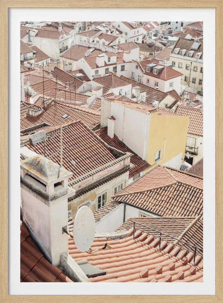 Terracotta Rooftops | Poster