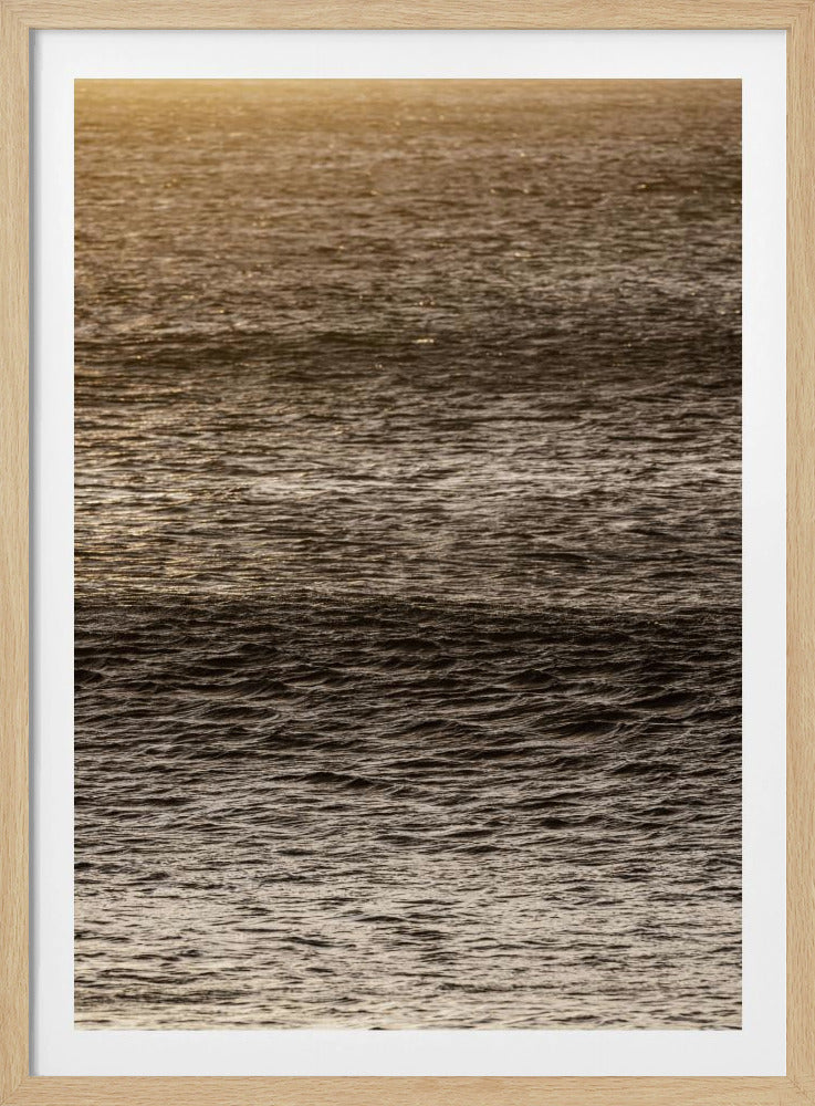 Golden Tide Ripples | Poster