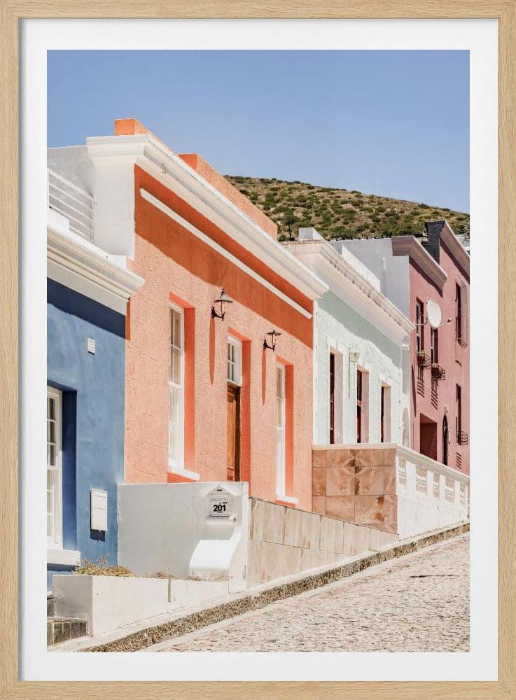 Colorful Street Row | Poster