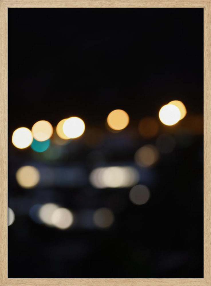 Night Glow Bokeh | Poster