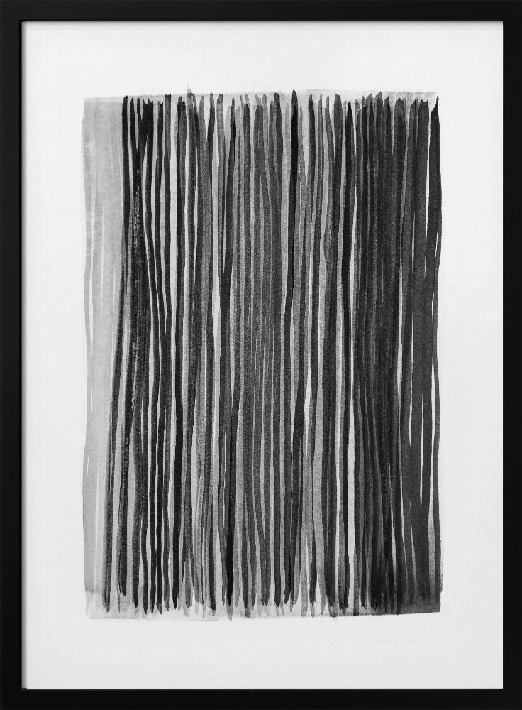 Monochrome Stripes | Poster
