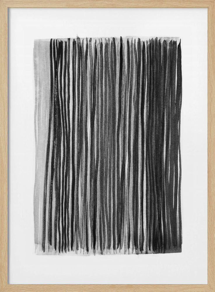 Monochrome Stripes | Poster