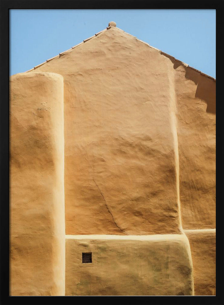 Golden Wall Contours | Poster