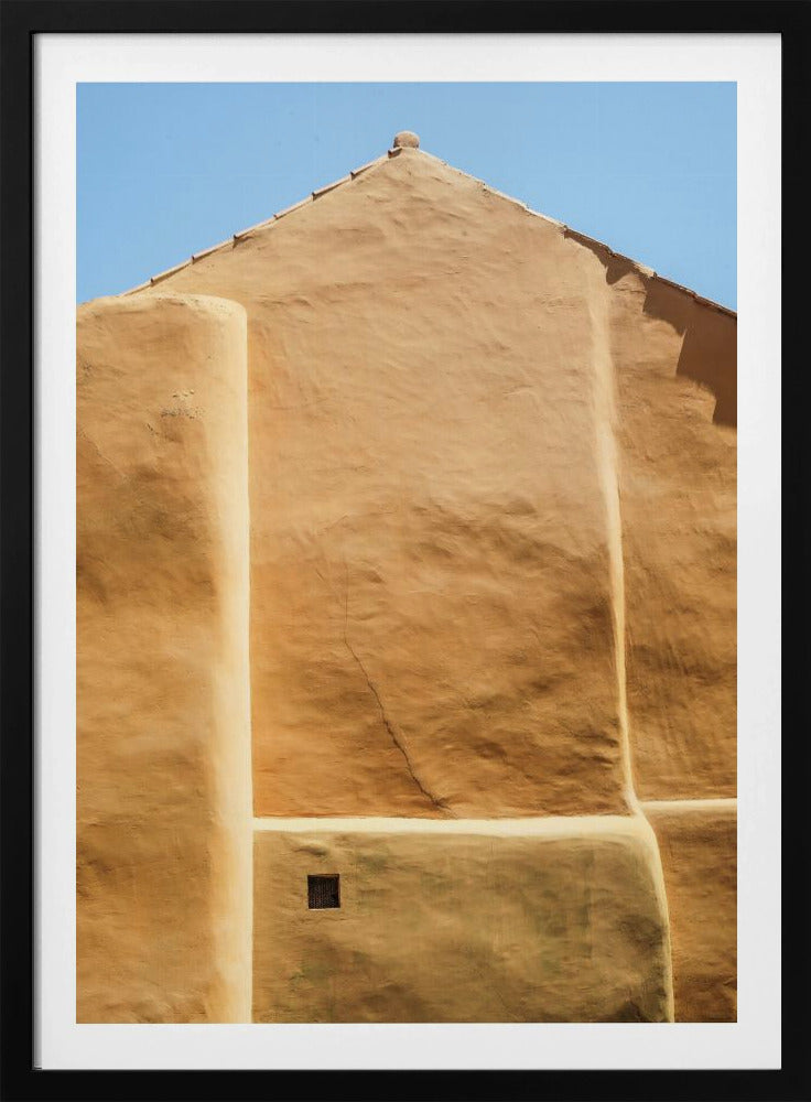 Golden Wall Contours | Poster